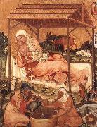 MASTER of Hohenfurth Nativity painting